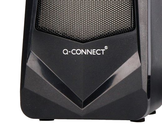 Altavoces q-connect gaming blu etooth con iluminación rgb potencia maxima 2x3w control de volumen color negro