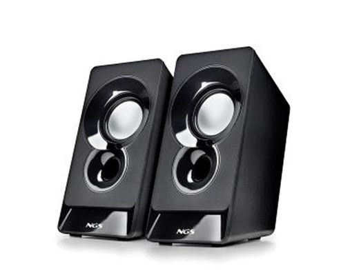 Altavoz ngs sb10 para pc 12w estereo usb entrada jack 3,5 mm color negro