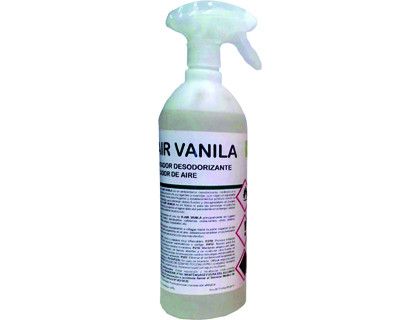 Ambientador spray ikm k-air olor vainilla / canela botella de 1 litro