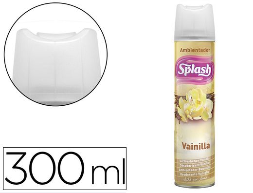 Ambientador spray splash vainilla bote de 300 ml