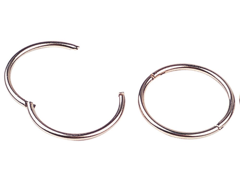 Anillas bisagra liderpapel niqueladas n.1 diametro 20 mm caja de 20 unidades