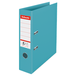 Archivador de palanca Colour'Breeze Nº1. Plástico forrado interior plástico. DIN A4. Lomo 75mm. azul