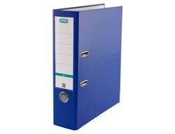 Archivador de palanca elba top carton compacto polipropileno con rado din a4 lomo de 80 mm azul