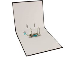 Archivador de palanca elba top carton compacto polipropileno con rado din a4 lomo de 80 mm negro