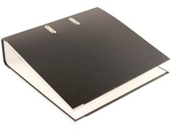 Archivador de palanca elba top carton compacto polipropileno con rado din a4 lomo de 80 mm negro