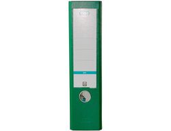Archivador de palanca elba top carton compacto polipropileno con rado din a4 lomo de 80 mm verde