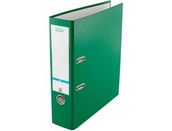 Archivador de palanca elba top carton compacto polipropileno con rado din a4 lomo de 80 mm verde