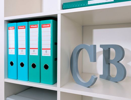 Archivador de palanca esselte colour breeze carton forrado pvc din a4 lomo 75 mm color malva