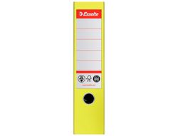 Archivador de palanca esselte n 1 co2 neutral din A4 carton forrado lomo 75 mm amarillo vivida