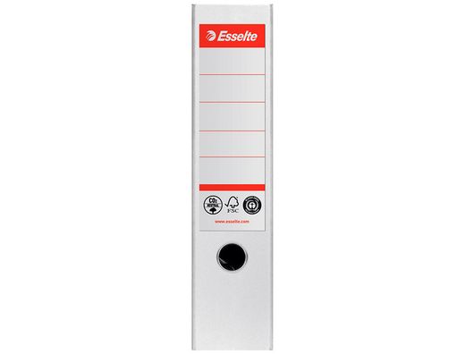 Archivador de palanca esselte n 1 co2 neutral din A4 carton forrado lomo 75 mm blanco