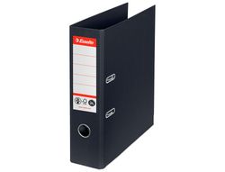 Archivador de palanca esselte n 1 co2 neutral din A4 carton forrado lomo 75 mm negro