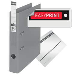 Archivador de palanca Esselte Nº1. Plástico forrado interior plástico. DIN A4. Lomo 50mm. negro