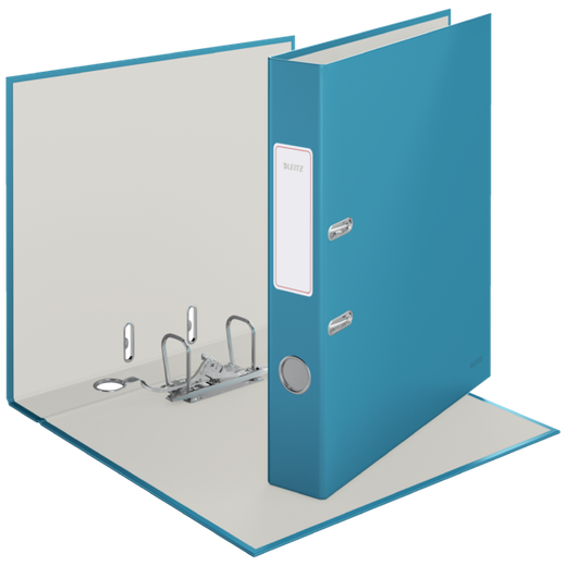 Archivador de palanca Leitz Cosy Cartón forrado. 180º. DIN A4. 50 mm. azul