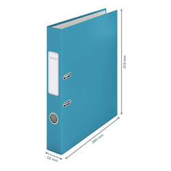 Archivador de palanca Leitz Cosy Cartón forrado. 180º. DIN A4. 50 mm. azul