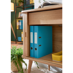 Archivador de palanca Leitz Cosy Cartón forrado. 180º. DIN A4. 50 mm. azul