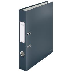 Archivador de palanca Leitz Cosy Cartón forrado. 180º. DIN A4. 50 mm. gris