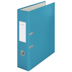 Archivador de palanca Leitz Cosy Cartón forrado. 180º. DIN A4. 80 mm. azul