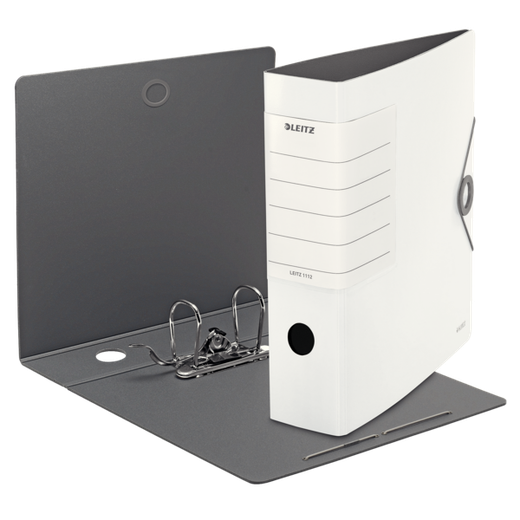 Archivador de palanca Leitz Solid DIN A4, lomo 75 mm. blanco