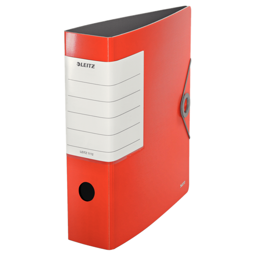 Archivador de palanca Leitz Solid DIN A4, lomo 75 mm. rojo claro