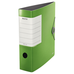 Archivador de palanca Leitz Solid DIN A4, lomo 75 mm. verde claro
