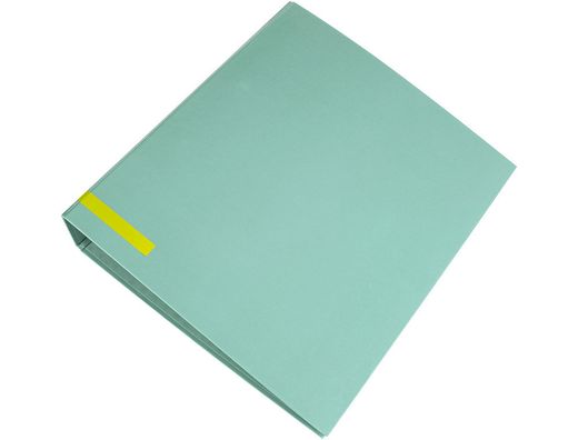 Archivador de palanca liderpapel a4 color system forrado sin rado lomo 80 mm menta compresor metalico
