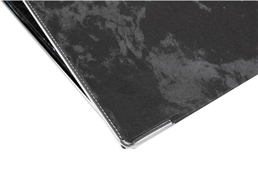 Archivador de Palanca Liderpapel Folio Classic Black Carton Entrecolado con Rado Lomo 75Mm Negro Compresor Metal