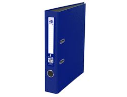 Archivador de Palanca Liderpapel Folio Documenta Forrado Pvc con Rado Lomo 52 mm Azul Compresor Metalico