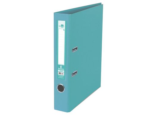 Archivador de Palanca Liderpapel Folio Documenta Forrado Pvc con Rado Lomo 52 mm Verde Claro Compresor