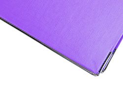 Archivador de Palanca Liderpapel Folio Documenta Forrado Pvc con Rado Lomo 75 mm Lila Compresor Metalico