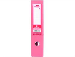 Archivador de Palanca Liderpapel Folio Documenta Forrado Pvc con Rado Lomo 75 mm Rosa Compresor Metalico