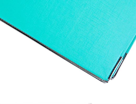 Archivador de Palanca Liderpapel Folio Documenta Forrado Pvc con Rado Lomo 75 mm Verde Claro Compresor