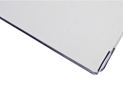 Archivador de Palanca Liderpapel Folio Documenta Forrado Pvc con Rado Lomo 75Mm Blanco con Compresor