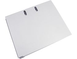 Archivador de Palanca Liderpapel Folio Documenta Forrado Pvc con Rado Lomo 75Mm Blanco con Compresor