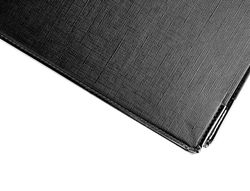 Archivador de Palanca Liderpapel Folio Documenta Forrado Pvc con Rado Lomo 75Mm Negro Compresor Metalico