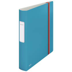 Archivador Leitz Active Cosy. Poyfoam. 180°. DIN A4, lomo 65 mm, azul