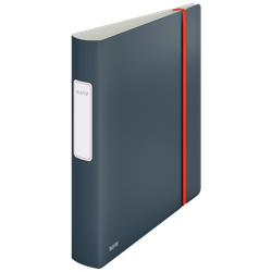 Archivador Leitz Active Cosy. Poyfoam. 180°. DIN A4, lomo 65 mm, gris