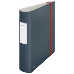 Archivador Leitz Active Cosy. Poyfoam. 180°. DIN A4, lomo 82 mm, gris