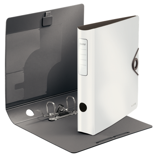 Archivador Leitz Active Solid. Polyfoam. 180º. DIN A4, lomo 65 mm. blanco