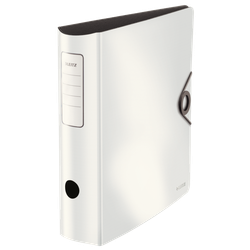 Archivador Leitz Active Solid. Polyfoam. 180º. DIN A4, lomo 82 mm. blanco