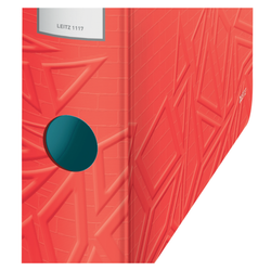 Archivador Leitz Active Urban Chic. Polyfoam. 180º. DIN A4, lomo 65 mm. rojo