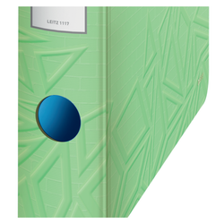 Archivador Leitz Active Urban Chic. Polyfoam. 180º. DIN A4, lomo 65 mm. verde