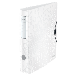 Archivador Leitz Active WOW. Polyfoam. 180º. DIN A4, lomo 65 mm. blanco