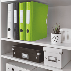 Archivador Leitz Active WOW. Polyfoam. 180º. DIN A4, lomo 65 mm. verde