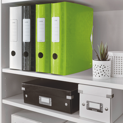 Archivador Leitz Active WOW. Polyfoam. 180º. DIN A4, lomo 82 mm. verde