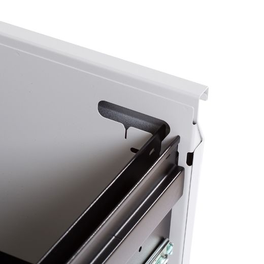 Archivador Metalico 2 Cajones Ral 9003 Blanco