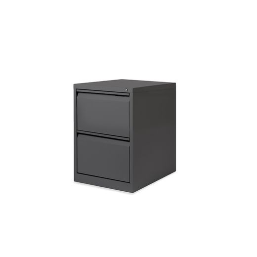 Archivador Metalico 2 Cajones Ral 9005 Negro