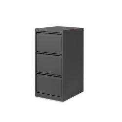 Archivador Metalico 3 Cajones Ral 9005 Negro