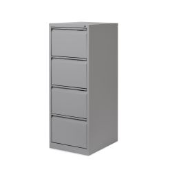 Archivador Metalico 4 Cajones Ral 9006 Gris