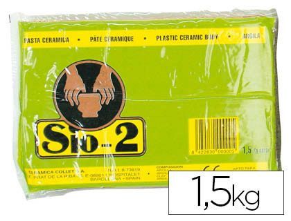 Arcilla Sio-2 Paquete de 1.5 Kg