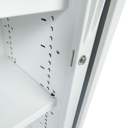 Armario Metálico Persiana 105x102x45 cm Ral 9005 Incluye 2 Baldas